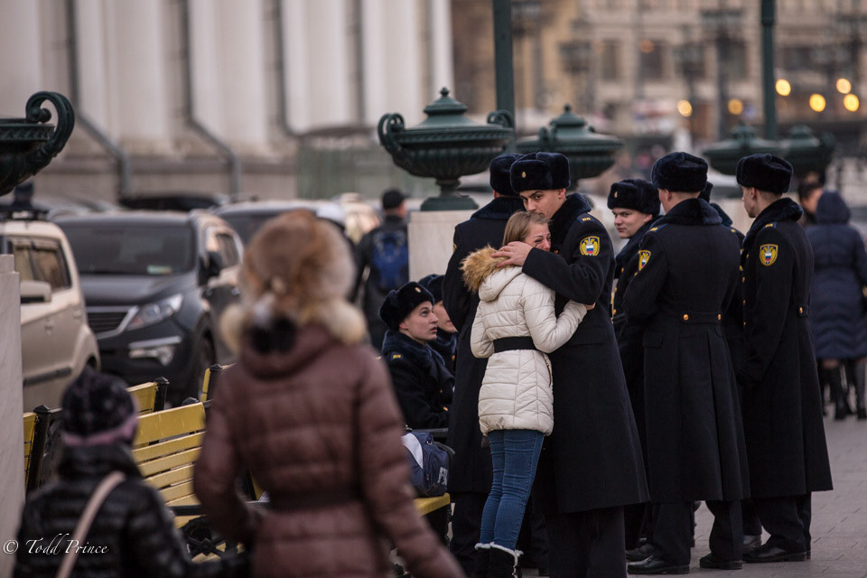 Russian Soldier Says Farewell