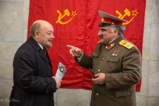 Stalin Jokes with Lenin