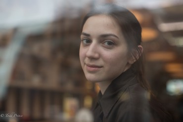 Alyona: Kursk Waitress at Cafe