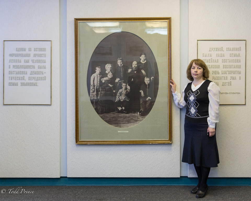 Marina: Director of Lenin Family Museum