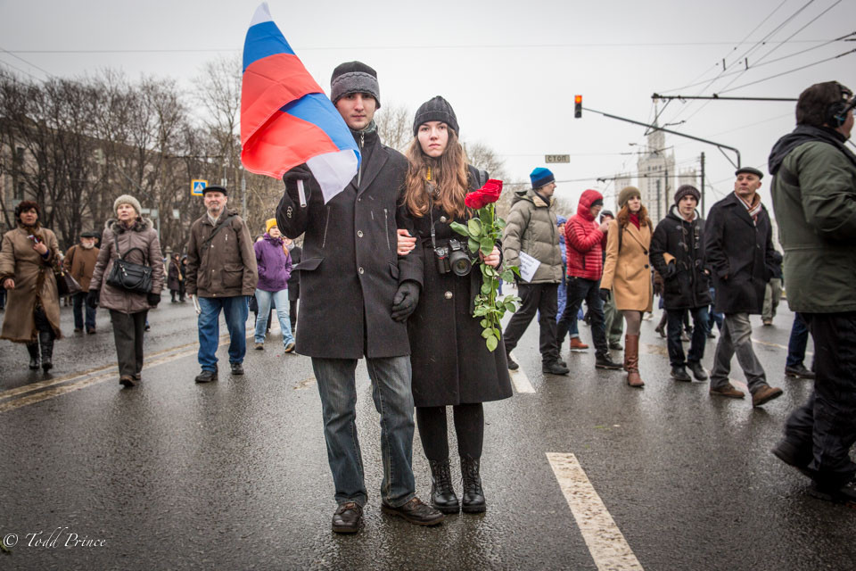Slava & Nina: Moscow Rally Participants