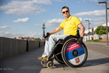 Igor makes wheel chairs for active people.