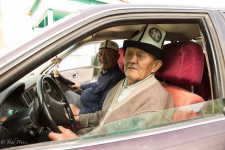 A Kyrgyz career driver in Naryn
