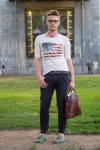 Gorky Park Visitor in USA Shirt