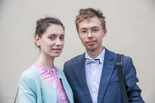 Katya and Andrei have been dating since November, 2014.